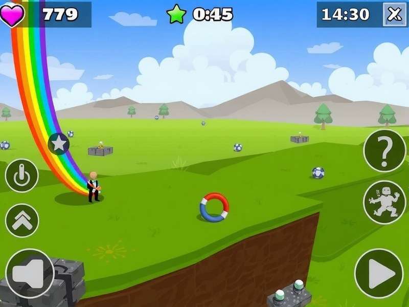 Intense Color Battle in Rainbow Holi War Rainbow Holi War Gameplay Screenshot